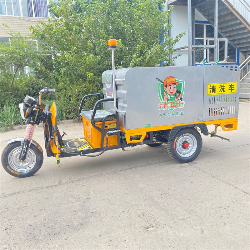 云浮电动高压冲洗车CX700A（不锈钢箱体）