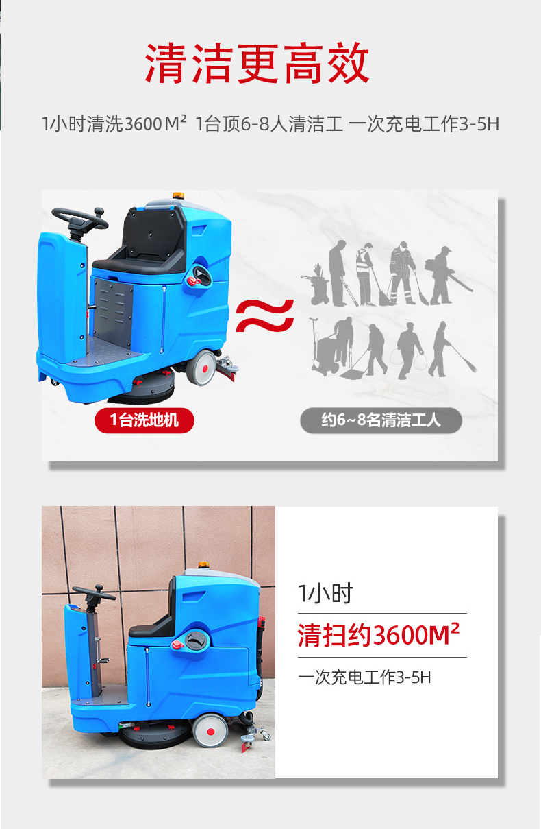 云浮驾驶式洗地机更适合用在高铁站