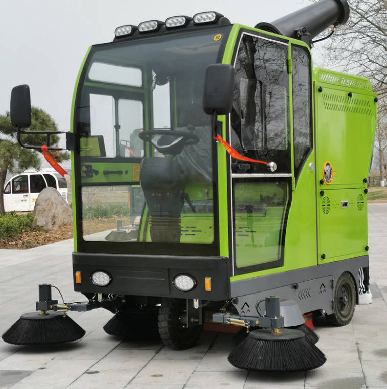 云浮道路清洁广泛应用电动环卫清扫车